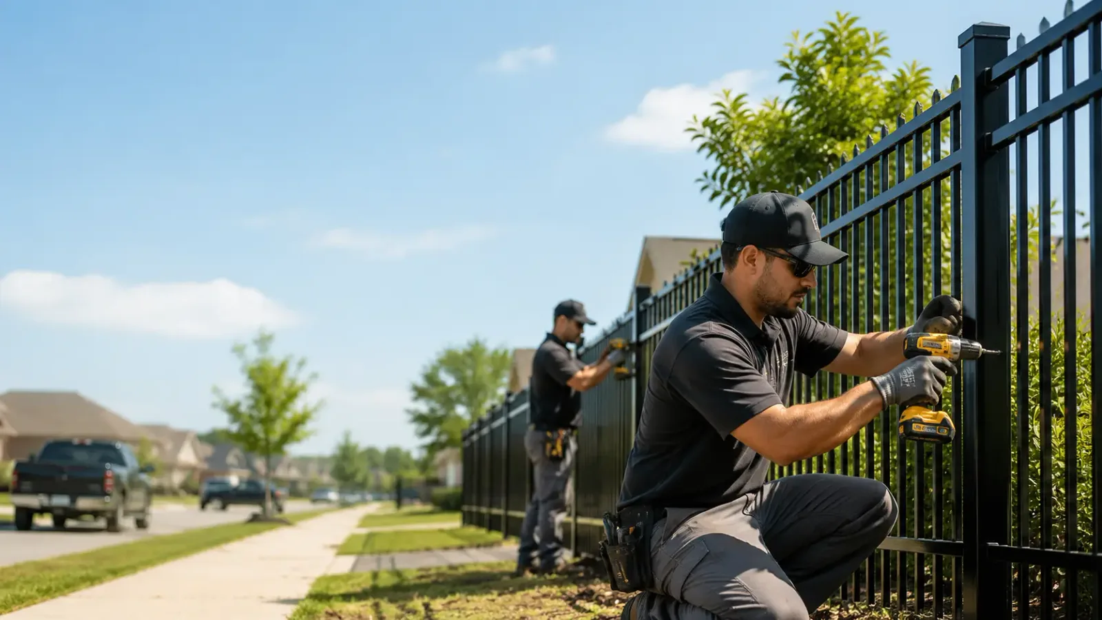 Metal Fence Installation in Echo, LA